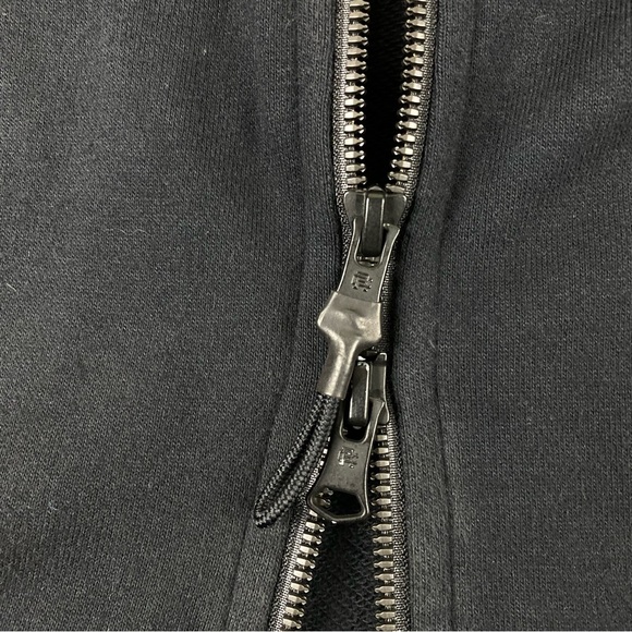 Adidas Reigning Champ Collab Black Full Zip Sweatshirt Hoodie Men’s Size Large - Picture 9 of 12